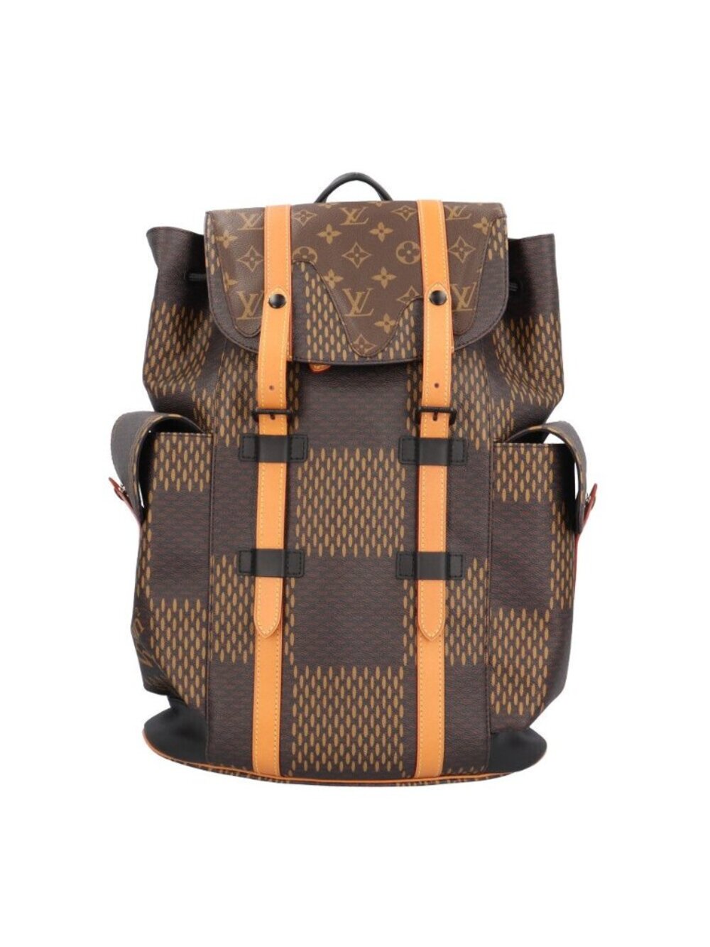 Louis Vuitton NIGO Collaboration LV Squared Christopher PM Damier Giant Backpack